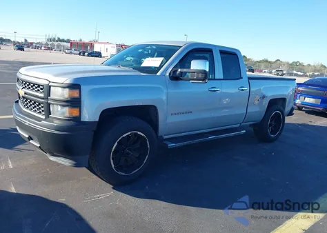 2015 Chevrolet Silverado 1500 Wt из США, поврежденный, VIN 1GCRCPEH5FZ265734